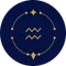 Sternzeichen Wassermann Symbol